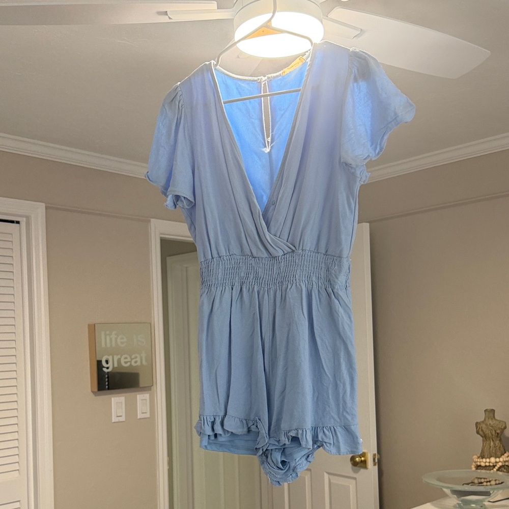 Altar'd State Light Blue Jumpsuit